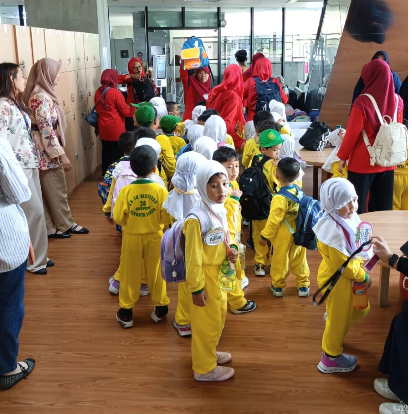 Kunjungan Sekolah TK Aisyiyah 24 Kayu Putih